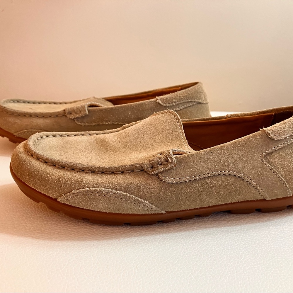 Geox Respira Suede Kids Loafer - size 33
